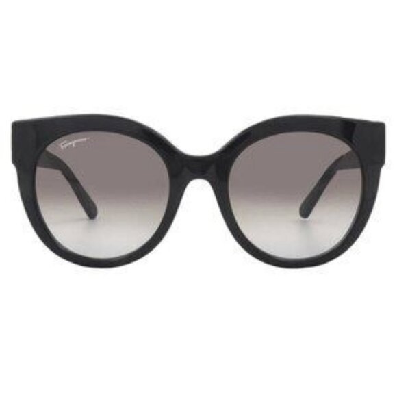New Salvatore Ferragamo Grey Cat Eye Ladies Sunglasses SF1031S 001 53 SF1031S 00
